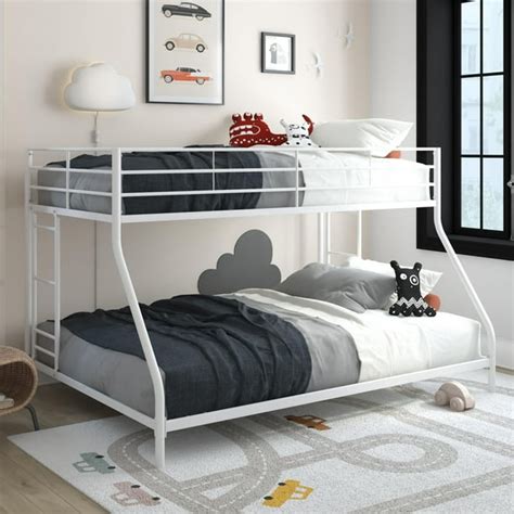 <strong>Mainstays Small Space</strong> Junior <strong>Twin over Twin Bunk Bed</strong>, Silver Metal. . Mainstays small space twin over twin bunk bed